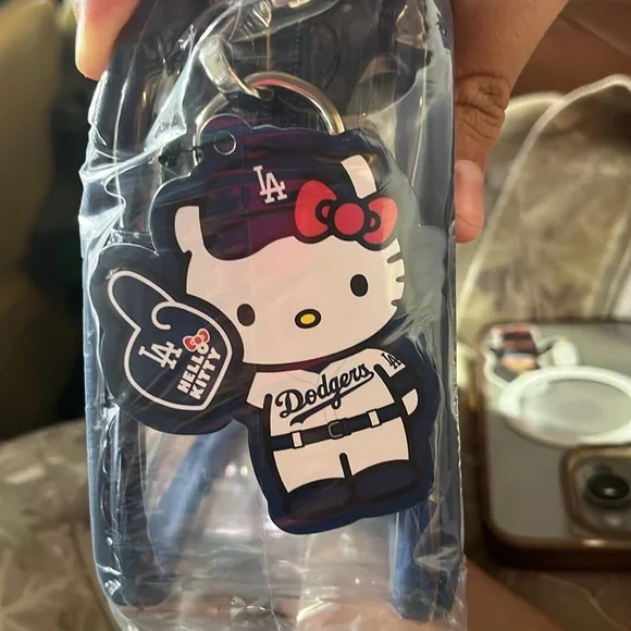 Hello Kitty Los Angeles Dodgers exclusive Crossbody Bag w/coin bag - Picture 4 of 4